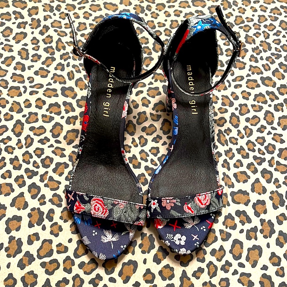 Madden Girl Floral Heels